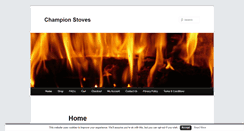 Desktop Screenshot of championstoves.com
